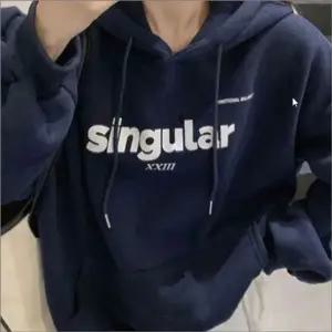 긴팔 겨울 후드티 얇은기모 간절기 루즈핏 캐주얼 상의 여자