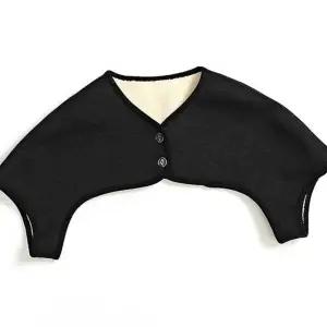 ( )여성 어깨 워머 겨울 여자 조끼 기모 여자 보온 어깨 기모 숄가디건 조끼 워머 겨울 용품 이너