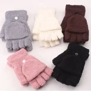 PK 양털 벙어리 반장갑 겨울장갑 손가락장갑