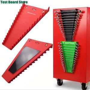 [자석 렌치 보관함 정리함] 1Pce 16 슬롯 홀더 도구 트레이 - 이동식 키트 브래킷