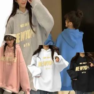 루즈 오버핏 기모 뽀글이 후드 겨울후드 여자 포인트