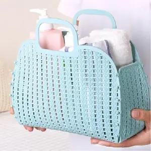 기회공작소 욕실 수납 끝판왕 목욕바구니 장바구니 시장바구니 물놀이가방 답례품 구디백