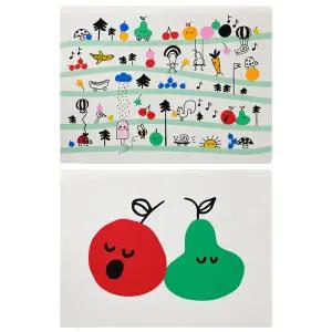 이케아 GRONFINK 그뢴핑크 식탁매트 30x40cm/테이블매트/유아용식탁매트/식탁패드/방수매트