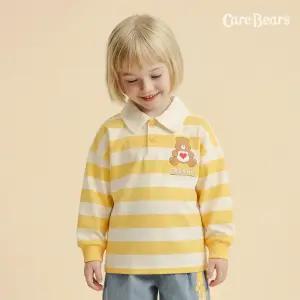 텐더하트베어 스트라이프 칼라 티셔츠