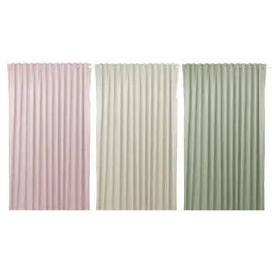 이케아 BENGTA 벵타 암막커튼 1종 210x250cm 커튼테이프 포함/거실커튼/암막커텐/창문커튼