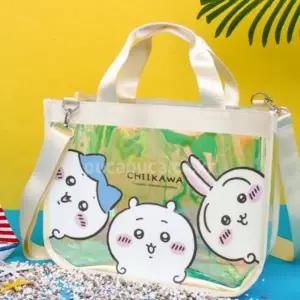 ( )레인보우 미러 비치백 어린이 물놀이 수영 방수백 가방