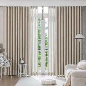 [지나송] 어반 이중암막커튼 패키지 특대형