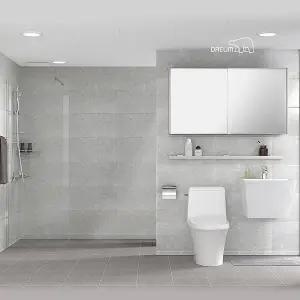 [DAELIM]대림바스 리버스톤 슬라이딩 거실욕실 리모델링