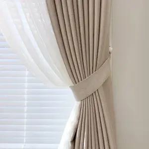 리반 암막커튼+코디커튼+커튼봉(특대형)