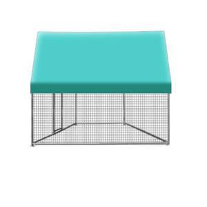 대형 닭장 케이지 야외 새장 양계장 6m x (그리드) 철장 둥지 하우스 2m