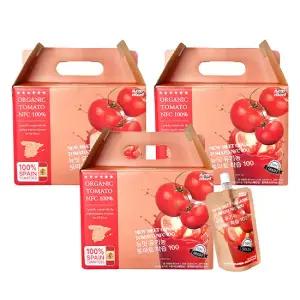 뉴밋 유기농 토마토 착즙 100 3박스