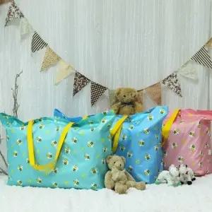 어린이집 유치원 낮잠 대용량 파우치 이불 가방 꿀벌