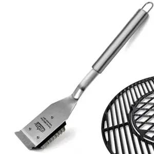 바베큐 틈새 브러쉬 BBQ 브러쉬 화로대 그릴 바베큐 캠핑 청소 무쇠 석쇠 세척솔 R450