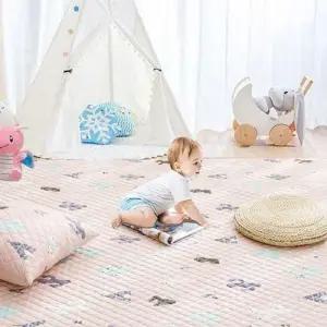 순면 논슬립 이불 패드 거실 침실 면카페트 WFLHYKZ