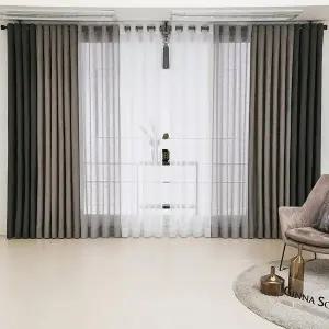 지나송 디엔느 4중직 암막커튼 3세트 중형