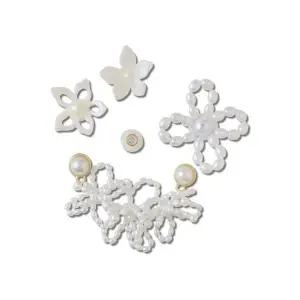 [크록스]화이트 펄 비즈 5 팩 10016002 914396