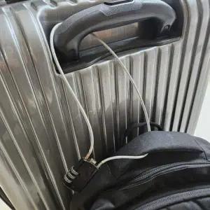 캐리어 자물쇠 와이어 롱 강철 잠금장치