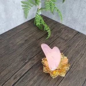 [하프클럽/]얼굴 윤곽 마사지 하트 디자인 괄사