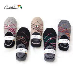 아놀드파마 사선파일 여성덧신 5족세트 논슬립 미끄럼방지 수면 양말 페이크삭스