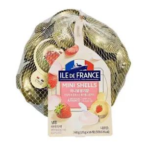 코스트코 ILE DE FRANCE 일드 프랑스 미니쉘 딸기향 크림치즈 360g(20g x 18개) 무료배송 gx