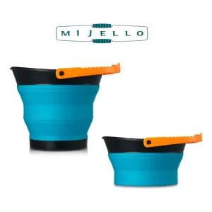 미젤로 키조절 실리콘 물통 MBW-5025화방용품 술물통 붓홀더 어린이 수채화 그림 술용 물감