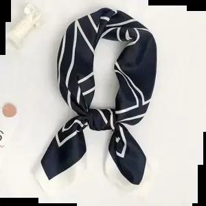 실크스카프 여성 캐주얼 패턴 실크 페미닌 스카프