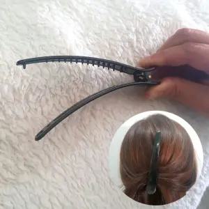 블랙 왕 집게핀 머리핀 대왕집게핀 집게핀 올림머리 왕집게핀 미니집게핀