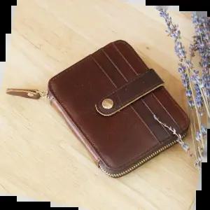 가죽 블루마운트 천연소가죽 남녀공용 카드지갑 Y11