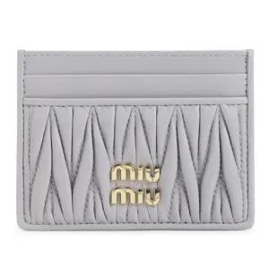 글리신 양가죽 로고 카드지갑 5MC076AFPP F0230