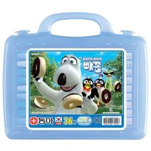 TBZ 동아 크레파스 36색 남 갑 6개입