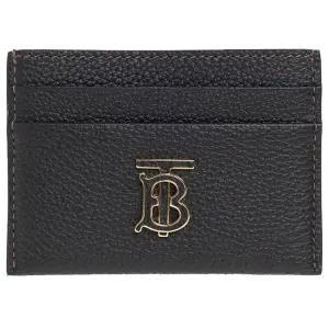 [명품] 24SS TB 금장로고 그레이니 레더 카드지갑 블랙 8062351