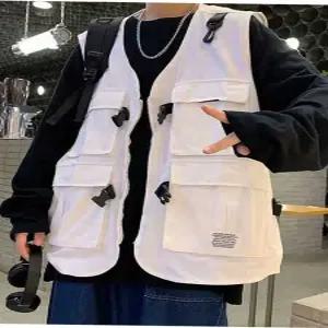 밀리터리룩패션 남성 패션 힙한 빅사이즈 가을 조끼 남자 룩북