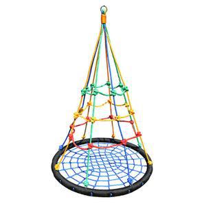 원형 스윙그네 놀이 장비 다인용 세트 컬러 60CM 매는 야외 밧줄
