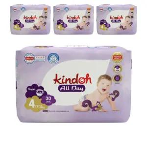 킨도 올데이 밴드형 기저귀 4단계 4팩 120매