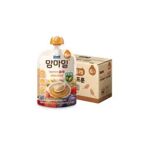 맘마밀 오트밀사과프룬 100g 10팩/이유식