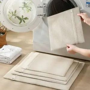순면 아기옷 세탁망 20x30