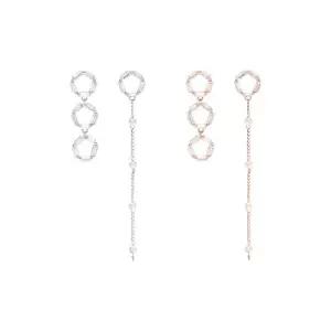 은침 라미아 크리스탈 언발 귀걸이