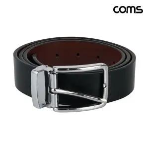 [셀러에이드]핀버클 가죽 벨트 Black