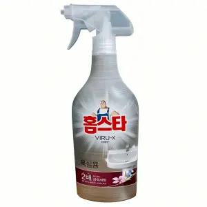 홈스타 바이럭스 욕실 세정제 750ml 청소 용품 정리 세제 항균 스프레이 물때 제거
