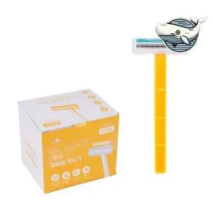 안전 면도기 일회용 면도기 100개입 WFGS62J