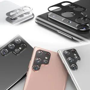 유니블링 갤럭시 s23 후면 카메라 렌즈 메탈 보호 필름 보호 캡