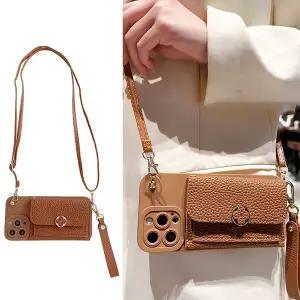 유니블링 갤럭시A53 52 33 32 22 예쁜 카드 지갑 스트랩 케이스