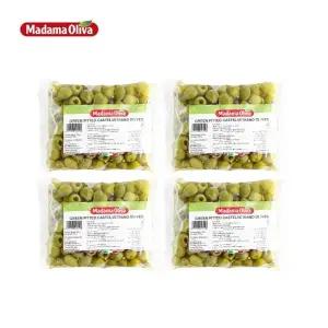 마다마올리바 냉장 피티드 그린카스텔 베트라노 올리브 800g X 4개