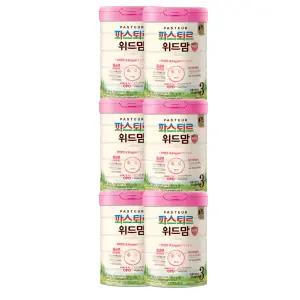 파스퇴르 위드맘 제왕 분유 3단계 750g 6개
