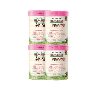 파스퇴르 위드맘 제왕 분유 3단계 750g 4개