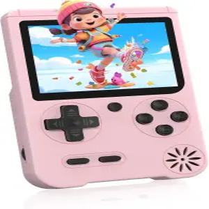 핸드헬드 게임 콘솔 3.0인치 LCD 화면 1200mAh 충전식 배터리 미니 아케이드 전자 1인용 소년 소녀용