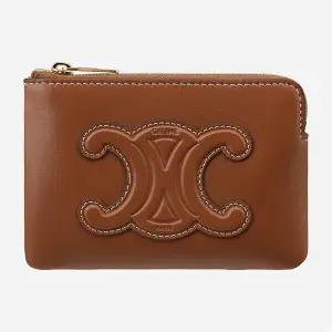 6S 10C663DR8 04LU 퀴르 트리오페 동전 카드 지갑