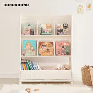 [도노도노]NEW 이동식 아기 전면 책장(양면사용)