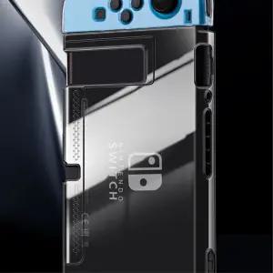 스위치 게임기 투명 케이스 커버하드백 가방 수납 충격방지 용품 포켓 게임팩 카트릿지 프로그램 파우치