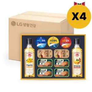 식품세트 명절선물 회사 가족 설 선물 X4